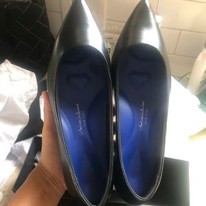 Antonia Saint NY Black Flats Size 9.5